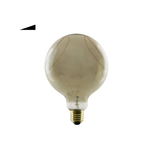 [SL1008159] AMPOULE GLOBE 125 2X SLANTING SOFT CURVE LED E27 6W