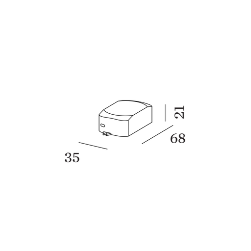 [W90215203] CONVERTISSEUR 6W 700mA ON/OFF IP20